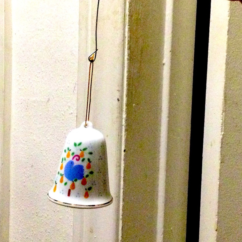 1984 Porcelain Bell Ornament